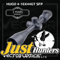 Vector Optics Hugo 4-16x44 GT Riflescope BDC Reticle Tested .308win Fits Varmint Hunt