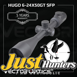 Vector Optics Hugo 6-24x50 GT BDC Reticle 11 Levels Red Fits .308win