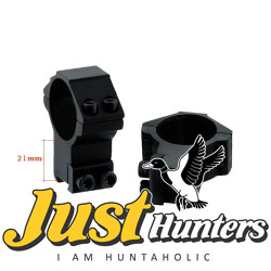 Discovery Optics Dovetail 25.4mm (1 Inch) High Profile 2 PC Mounts 