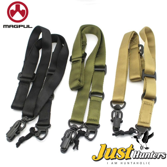 Magpul MS2 Multi-Mission Sling, Green, Black and Desert colors