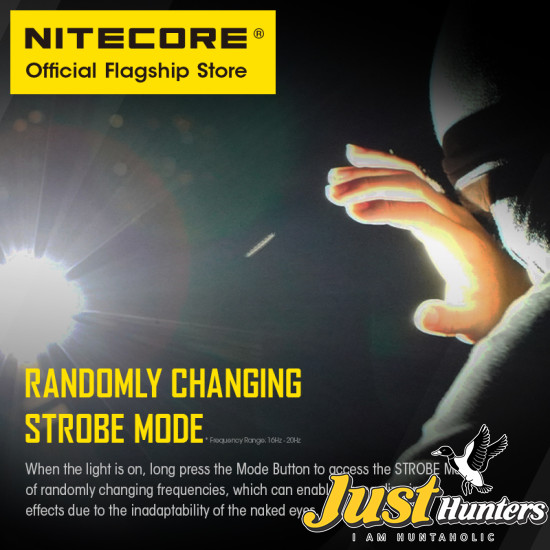 NITECORE FLASHLIGHT MH25 V2, RECHARGEABLE USB-C 1300 Lumens 519 Yard Through NITECORE FLASHLIGHT MH25 V2, RECHARGEABLE USB-C 1300 Lumens 519 Yard Through