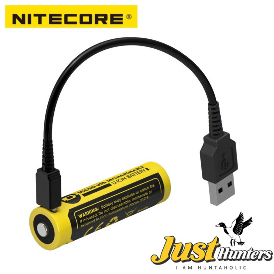 Nitecore NL1475R 750mAh 14500 USB Rechargeable Battery