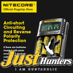 Nitecore UMS4 USB Four-Slot USB Fast Charger, for 18650, 21700 Batteries