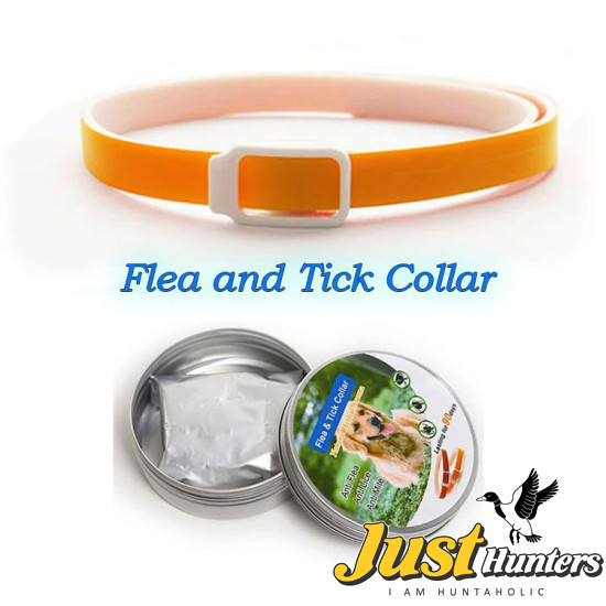 Flea and Tick Collar for Dogs Cats Natural Herbal Adjustable Waterproof