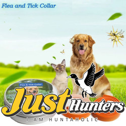 Flea and Tick Collar for Dogs Cats Natural Herbal Adjustable Waterproof