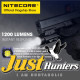 Nitecore NPL30 1200 Lumen Rail Mount Flashlight