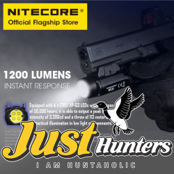 Nitecore NPL30 1200 Lumen Rail Mount Flashlight