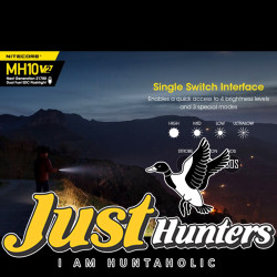 Nitecore MH10 v2 1200 Lumen USB-C Rechargeable Flashlight Nitecore MH10 v2 1200 Lumen USB-C Rechargeable Flashlight