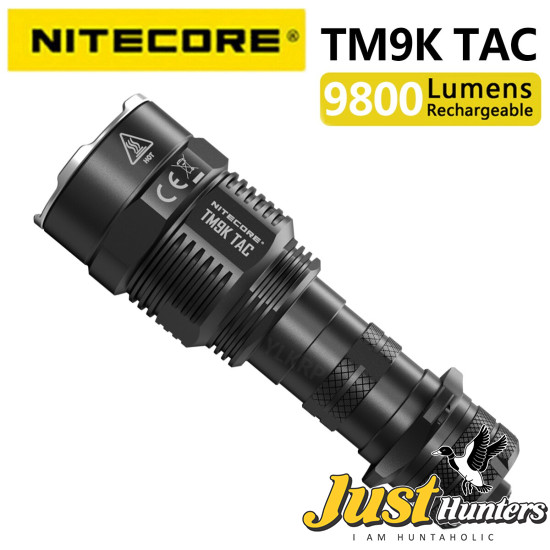 NITECORE TM9K TAC 9800 Lumen USB-C Rechargeable Flashlight