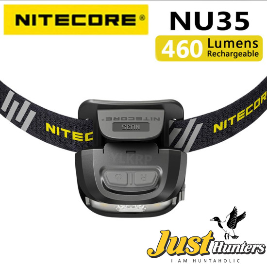 NITECORE NU35 Headlight 460 Lumens Built-in Battery