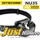 NITECORE NU35 Headlight 460 Lumens Built-in Battery