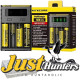 NITECORE NEW i4 Intelligent Charger for Li-ion Ni-MH AA AAA 18650 16340 26650 Batteries with Travel Bag and Battery Organizer