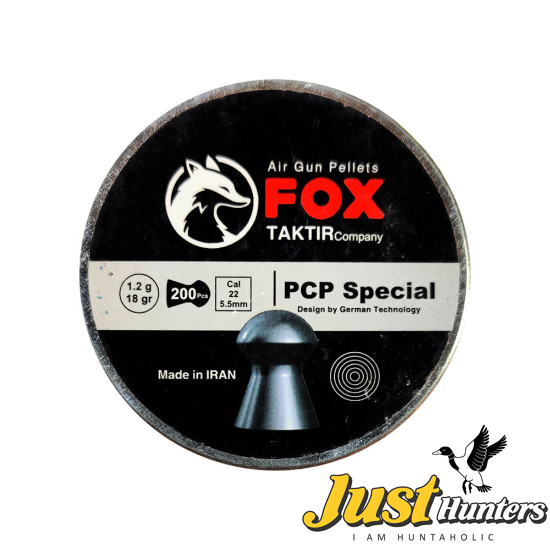 Fox Pellets 18gr PCP Special .22 Cal.