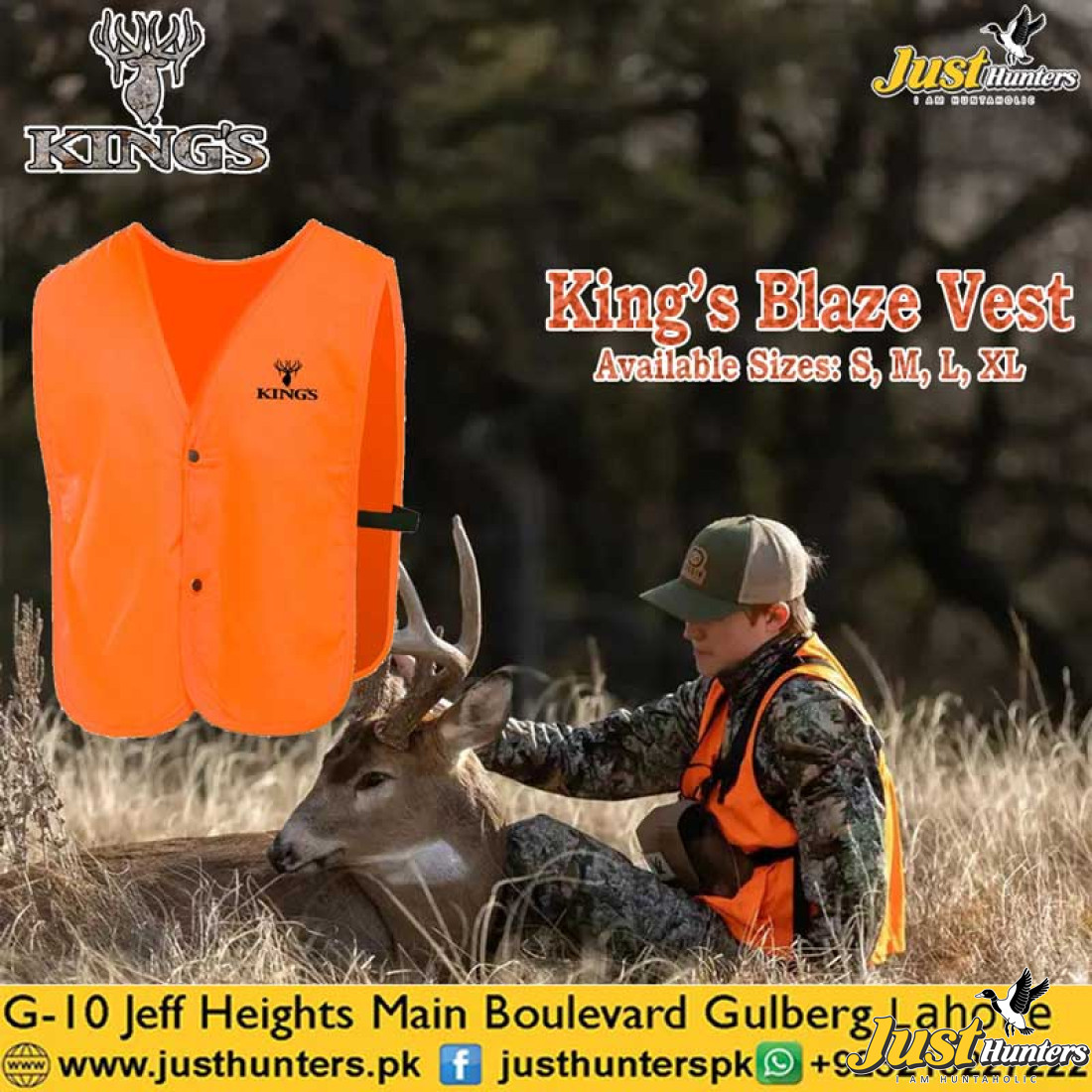 Kings Hunting Vest Blaze Large/X-Large main image 0