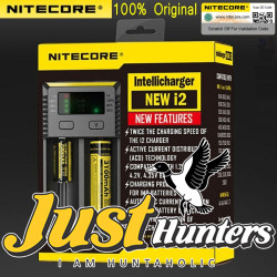 Nitecore New I2 Intellicharge Charger for 18650 14500 16340 26650 Battery