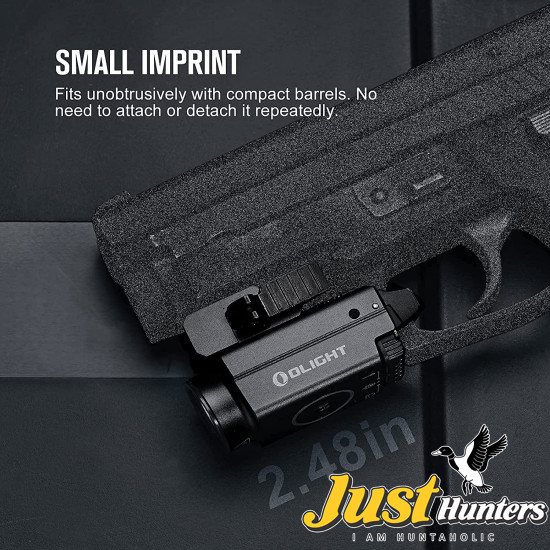 OLIGHT Baldr S 800 Lumens Compact Rail Mount Weaponlight with Green Beam and White LED Combo