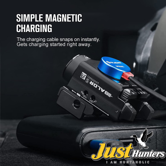 OLIGHT Baldr S 800 Lumens Compact Rail Mount Weaponlight with Green Beam and White LED Combo