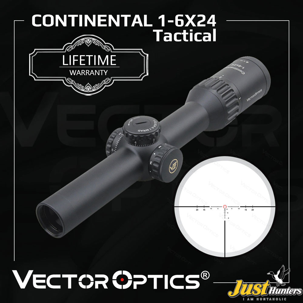 Buy Vector Optics Continental 1-6x24 Tactical LPVO Riflescope With ...