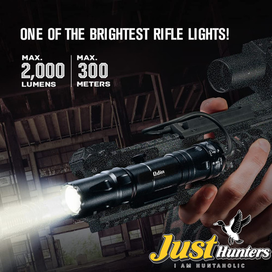OLIGHT Odin 2000 Lumens Picatinny Rail Mounted Rechargeable Tactical Flashlight OLIGHT Odin 2000 Lumens Picatinny Rail Mounted Rechargeable Tactical Flashlight