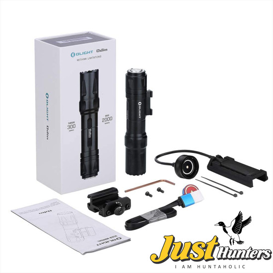 OLIGHT Odin 2000 Lumens Picatinny Rail Mounted Rechargeable Tactical Flashlight OLIGHT Odin 2000 Lumens Picatinny Rail Mounted Rechargeable Tactical Flashlight