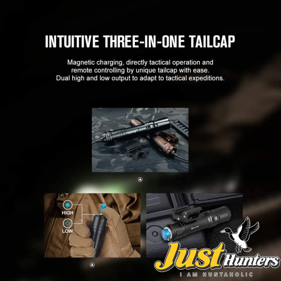 OLIGHT Odin 2000 Lumens Picatinny Rail Mounted Rechargeable Tactical Flashlight OLIGHT Odin 2000 Lumens Picatinny Rail Mounted Rechargeable Tactical Flashlight