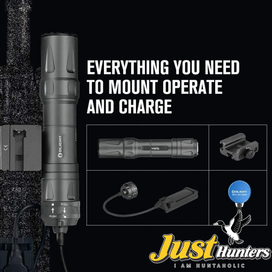 OLIGHT Odin 2000 Lumens Picatinny Rail Mounted Rechargeable Tactical Flashlight OLIGHT Odin 2000 Lumens Picatinny Rail Mounted Rechargeable Tactical Flashlight