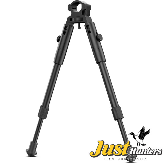 Clamp on Bipod for Rifles and Airguns 12-16 inch Tactics Barrel Bipod Adjustable Height