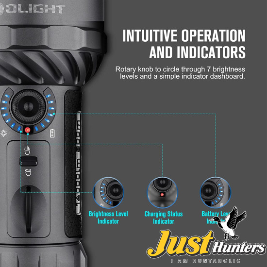 OLIGHT Marauder 2 Rechargeable Flashlight 14,000 Lumens Ultra Bright Flashlight OLIGHT Marauder 2 Rechargeable Flashlight 14,000 Lumens Ultra Bright Flashlight