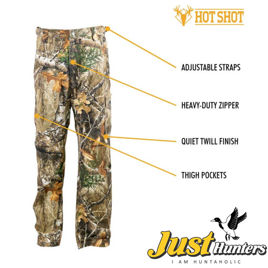 MEN'S CAMO PERFORMANCE REALTREE PANT FROM JUST HUNTERS