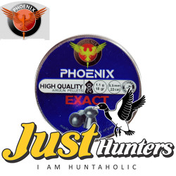 PHOENIX EXACT .22 (5.5) Cal. Pellets 18 gr PHOENIX EXACT .22 (5.5) Cal. Pellets 18 gr