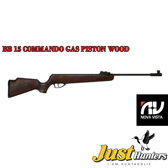 NOVA VISTA BB15 COMMANDO AIR GUN 5.5MM/0.22 Cal. with GAS PISTON IN PAKISTAN