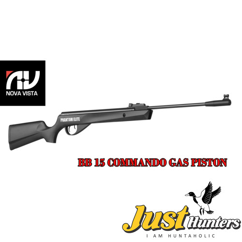 NOVA VISTA BB15 COMMANDO AIR GUN 5.5MM/0.22 Cal. with GAS PISTON Price