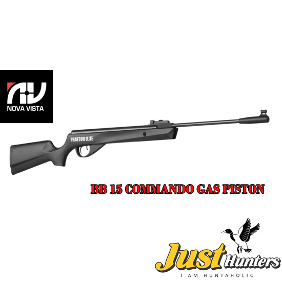 NOVA VISTA BB15 COMMANDO AIR GUN 5.5MM/0.22 Cal. with GAS PISTON IN PAKISTAN