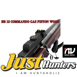 NOVA VISTA BB15 COMMANDO AIR GUN 5.5MM/0.22 Cal. with GAS PISTON Wooden