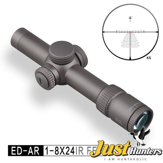 Discovery Optics Scope ED-AR 1-8X24 FFP
