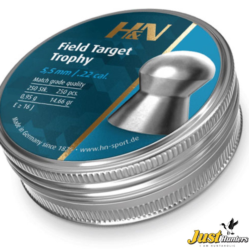 H&N Field Target Trophy .22 Cal. 250 Pellets - Hunting, Shooting ...