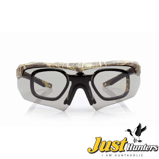 ESS Crossbow Camouflage Shooting Sunglasses 3 Lens UV400