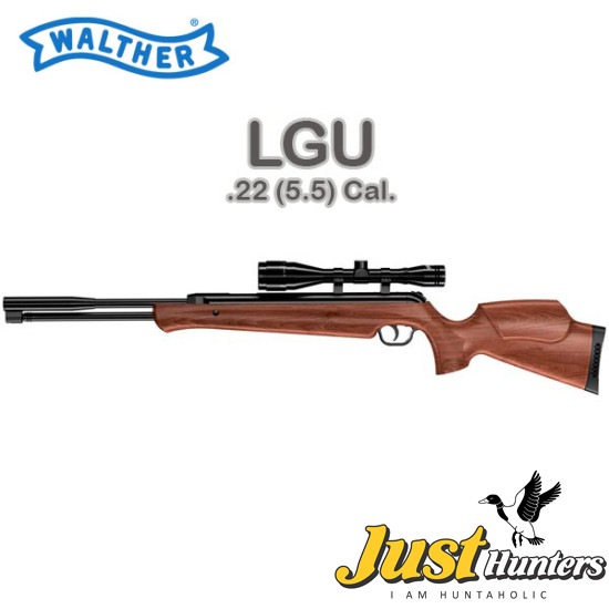 Walther LGU Airgun Wooden Stock .22 Cal.