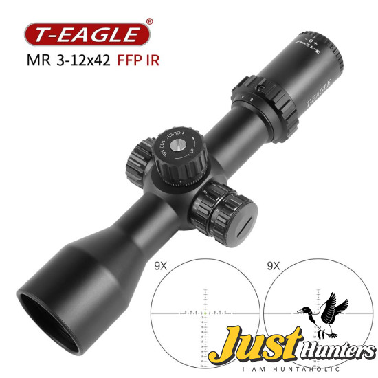 T-EAGLE SCOPE MR 3-12x42 FFP IR