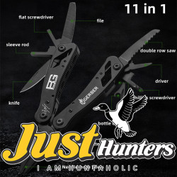 Gerber 11 in 1 Multifunctional Tool Pliers Portable Stainless Steel Folding Knife Pliers Outdoor Camping EDC Survival Tool