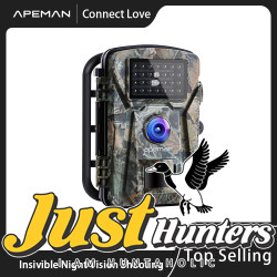 Apeman H45 16MP, 1080P Infrared Garden Monitoring Hunting Trail Camera, HD Wildlife Hunting Camera with IR Night Vision