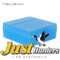 Tsunami Plastic Pistol Ammo Boxes for 30 bore, 38 Spec., 357 Mag., 38 Auto Colt, 32 H&R Mag TB-905