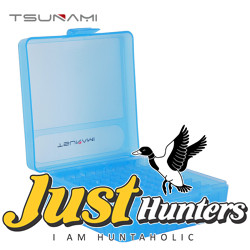 Tsunami Plastic Pistol Ammo Boxes for 30 bore, 38 Spec., 357 Mag., 38 Auto Colt, 32 H&R Mag TB-905