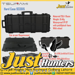 TSUNAMI 933615  IP67 Hard Plastic Case for Rifle and Shotgun L 38.52″x W 16.53″x D 6.79″