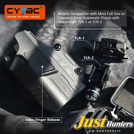 Cytac IWB Universal Mega-Fit Light Holster