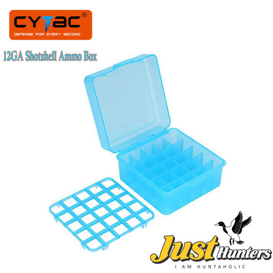 Cytac Ammo Case For 25-COUNT 12GA Shotshell