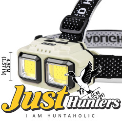 Powerful LED Headlamp USB Rechargeable for Camping Fishing Mining