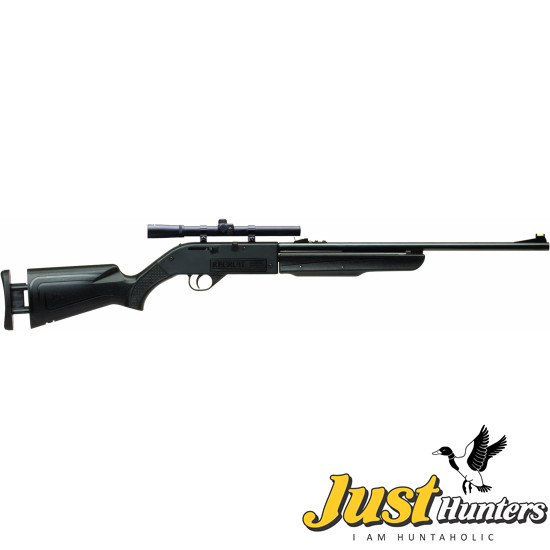 Crosman The Recruit Stock .177 Caliber Air Rifle with Scope Crosman The Recruit Stock .177 Caliber Air Rifle with Scope