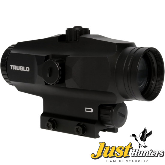 TRUGLO Prism PR3 3x32mm 3X Magnification Illuminated 6-MOA CQB Circle Red-Dot Sight