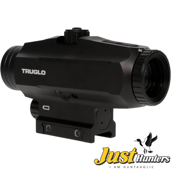 TRUGLO Prism PR3 3x32mm 3X Magnification Illuminated 6-MOA CQB Circle Red-Dot Sight